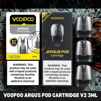 VOOPOO Argus Pod Cartridge V2 3ml - Vape Product, Vape Product