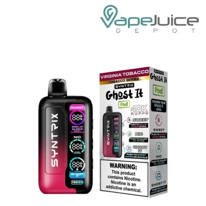 OXBAR SYNTRIX Ghost It 40K Tobacco Disposable