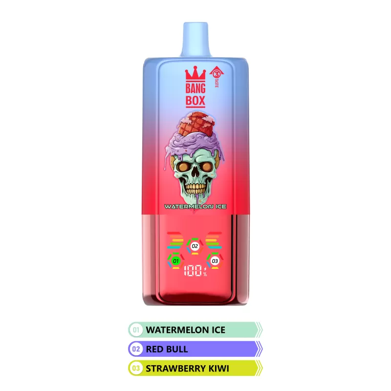 Bang Box 80000 – 80K Puffs 3 in 1 Flavors 850mAh Disposable Vape - 80000 puffs; Vape Product, Vape Product; Double Grape / Strawberry Mango / Blueberry Sour Raspberry Ice, Lemon Cola Soda / - Image 3