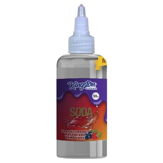 Kingston E-liquids Soda 500ml Shortfill - Vinberry Soda / No