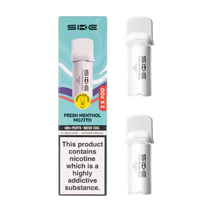 Fresh Menthol Mojito SKE 600 Pro Pods - Ecigwizard