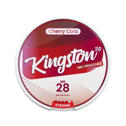 Cherry Cola By Kingston Nicotine Pouches - Strong