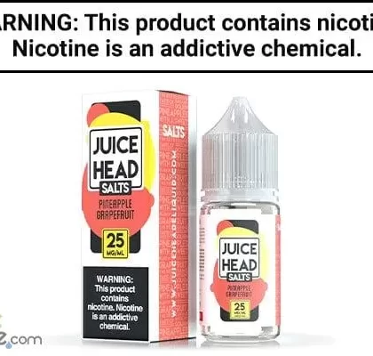PINEAPPLE GRAPEFRUIT BY JUICE HEAD SALTS 30ML - Vapejuice