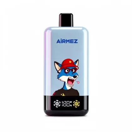 Airmez Fox 2 in 1 Pro 80K Puffs Double Flavors Vape - Random Mix, Strawberry Raspberry & Love 666; 2-nicotine