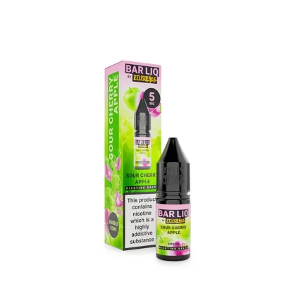 Zeus Juice Bar Liq Sour Cherry Apple Nic Salt E-Liquid 10ml - 5mg