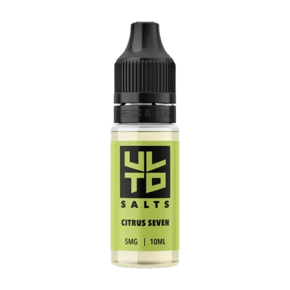 ULTD Citrus Seven Nic Salt - 10ml - 5MG - Vape Product (045E9B)