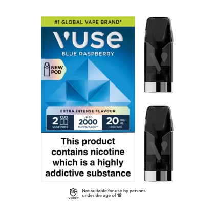 Blueberry Raspberry Vuse Pro Pods - 10mg - Vape Product (CD805D)