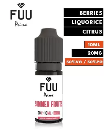 Summer Fruits Nic Salt eLiquid by FUU Prime - 20mg / 10ml