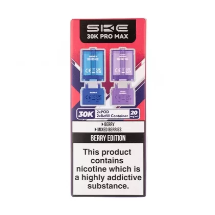 Berry Edition Pro Max 30K Prefilled Pod + Refill by SKE