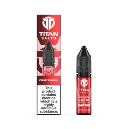 Titan Salt Fruit Punch Nic Salt E Liquid - Strength#10mg>20mg (84A17A)