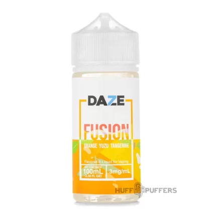 Daze Fusion – Orange Yuzu Tangerine 100mL - Vape Product, Vape Product