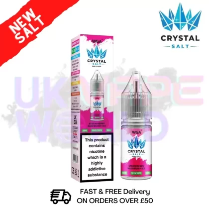 Strawberry Raspberry ICE WGA Crystal Nic Salt | Nicotine Salts | Lowest Price