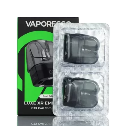 Vaporesso LUXE XR Replacement Pods - 5ml DTL – 2pk, 5ml MTL – 2pk