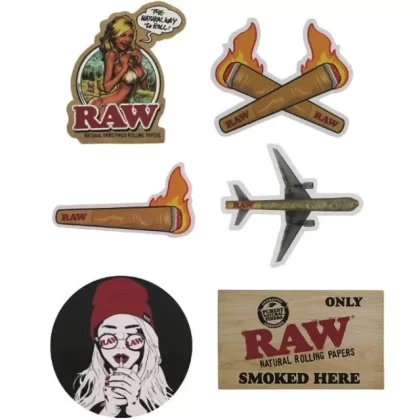 RAW Sticker Set