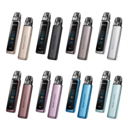 GEEKVAPE WENAX Q ULTRA POD KIT - Color#MIDNIGHT PURPLE>STEEL GRAY>DAWN ORANGE>MINT GREEN>COASTL BLUE>FROSTED SILVER>CHAMPAGNE GOLD