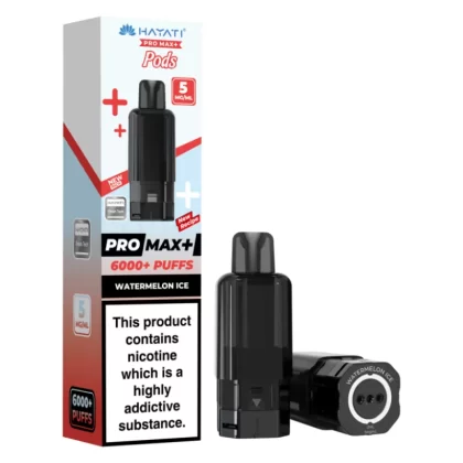 Hayati Pro Max Plus 6000 Prefilled Pod 5mg Watermelon Ice