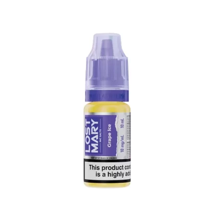 Lost Mary Grape Ice Nic Salt E-Liquid - 20mg