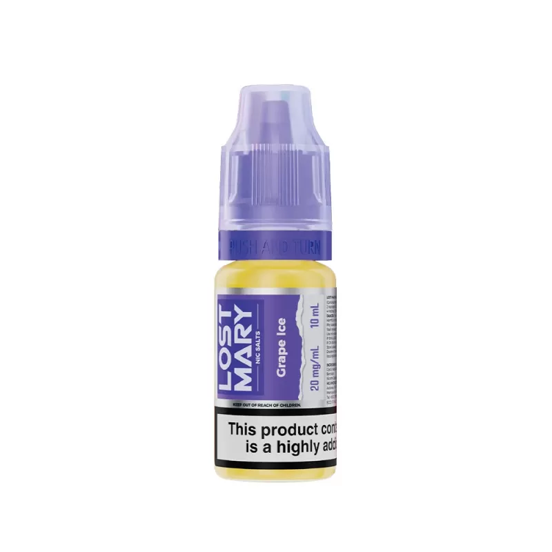 Lost Mary Grape Ice Nic Salt E-Liquid - 20mg - Image 2