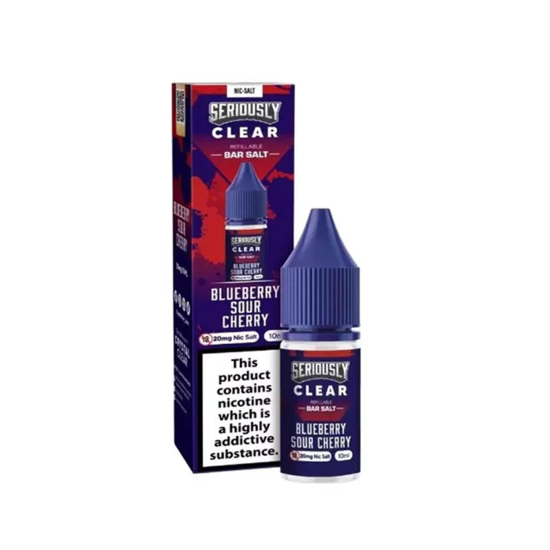 Doozy Vape Seriously Clear Nic Salts 20mg - Strawberry Sour Raspberry - Image 2