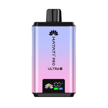 Hayati Pro Ultra Plus 25k Puffs Vape Kit Blueberry Cotton K and Raspberry Cotton K - Ejuicewarehouse