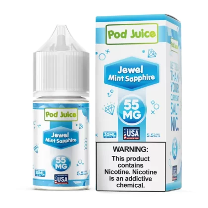 Pod Juice SALT - Jewel Mint Saphire - 30ML E-Liquid - 20MG