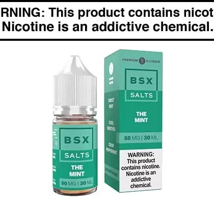 THE MINT BY GLAS BASIX NIC SALTS 30ML - Vape Product, Vape Product