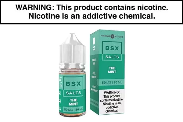 THE MINT BY GLAS BASIX NIC SALTS 30ML - Vape Product, Vape Product
