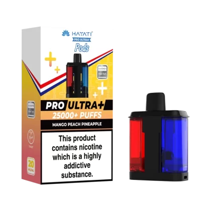 Mango Peach Pineapple Hayati Pro Ultra Plus Refill Pack - Vapeshop Co