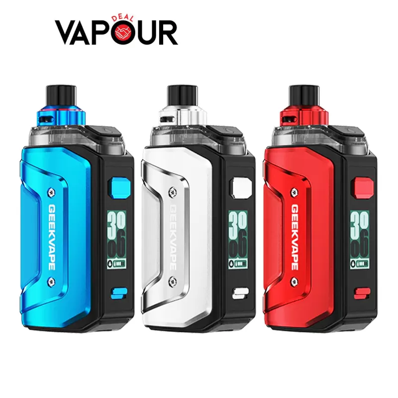 Geekvape Aegis Hero 5 Vape Kit - Steel Silver