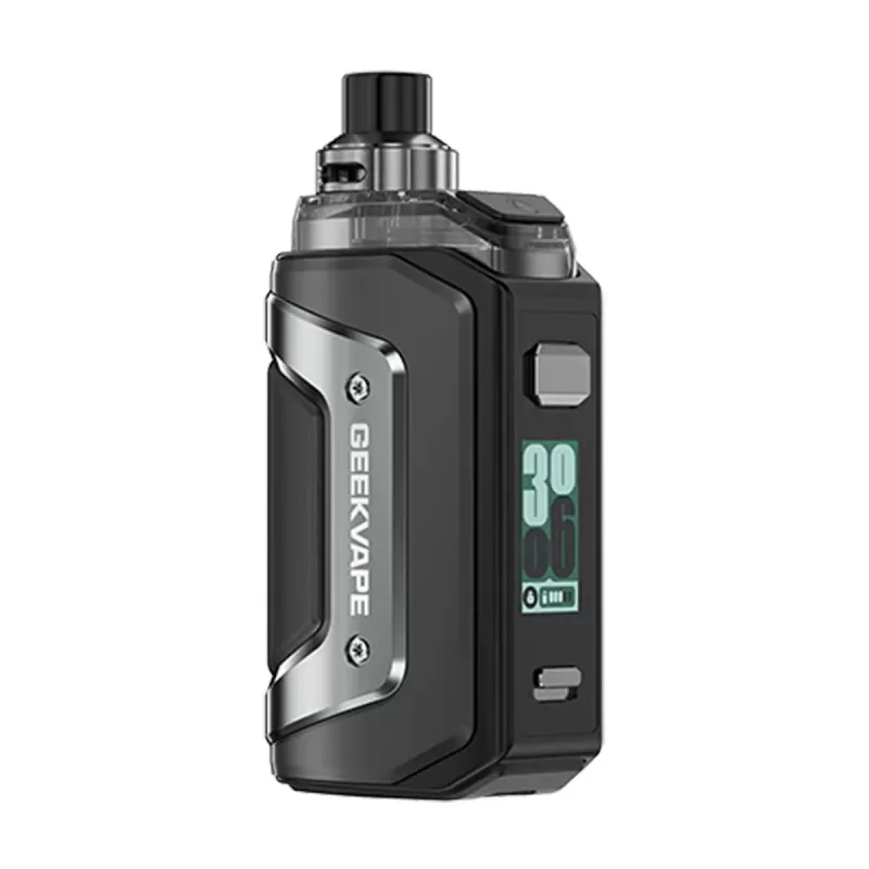 Geekvape Aegis Hero 5 Vape Kit - Steel Silver - Image 2