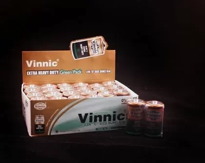 Vinnic Extra Heavy Duty C Batteries – 24 Count Box
