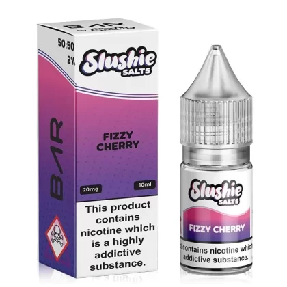 Fizzy Cherry Bar By Slushie Salt 10ml - Nicotine Strength#10mg (Salt)>20mg (Salt) (0A3452)