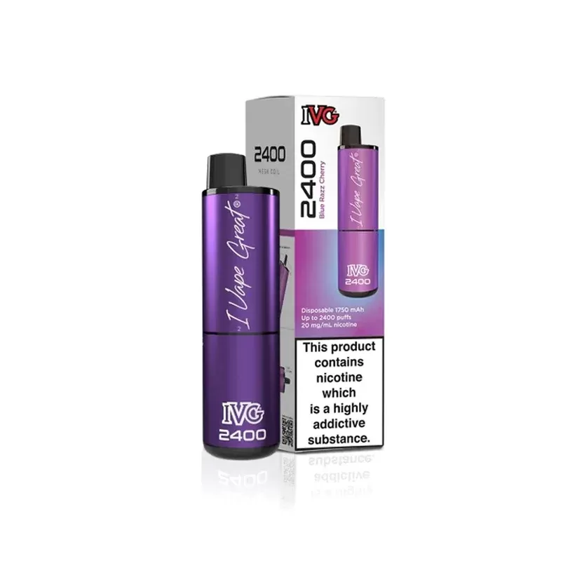 IVG Blue Razz Cherry 2400 Puffs