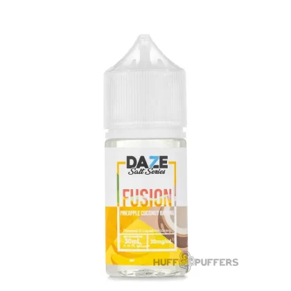 Daze Fusion Salt – Pineapple Coconut Banana 30mL - Nicotine Strength#30mg>50mg