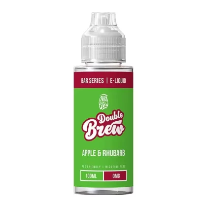 Apple Rhubarb By Double Brew XL 100ml Shortfill - Vape Store