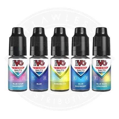 IVG Intense Nic Salts (20mg) 10ml - Banana Ice, Blue