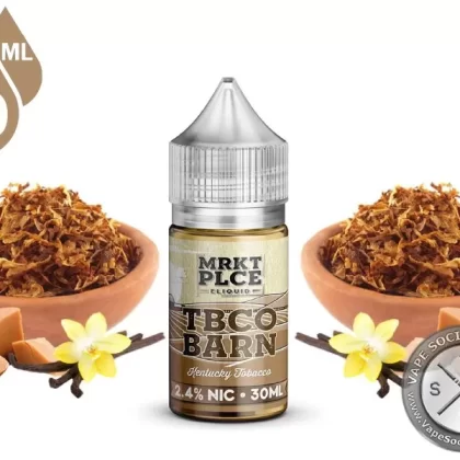 Kentucky Tobacco TBCO BARN by MRKT PLCE Salt 30ml