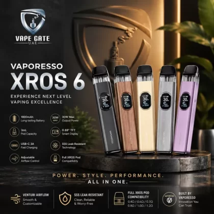 Vaporesso Xros 6 1800mAh Pod System - Pearl White