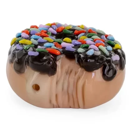 Empire Glassworks Sprinkle Donut Pipe – 3in - Ejuicewarehouse