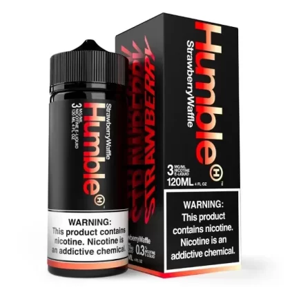 Strawberry Waffle E-Liquid by Humble - Size#120ml~Nicotine#3MG>6MG