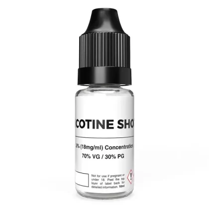 Nicotine Shot Nic Salt 20mg 70VG