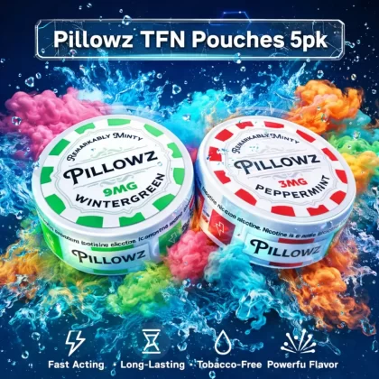 Pillowz TFN Pouches 5pk - Sour Blueberry / 9mg