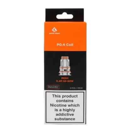 GeekVape P Series Replacement Coils - 5 Pack - 0.4