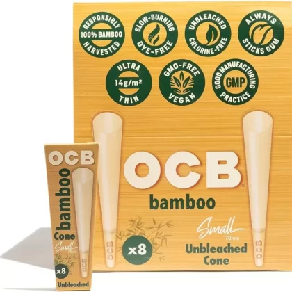 OCB Bamboo Cones-Small - Vape Store