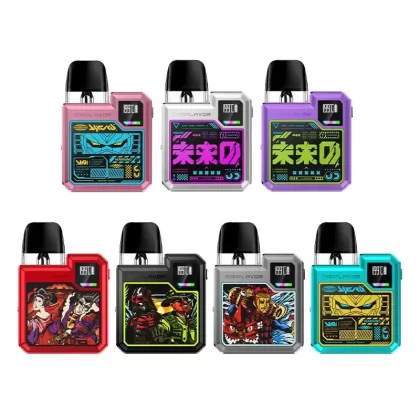 Digiflavor Digi-Q Pod Kit - Future Purple, Future Silver