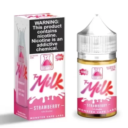 The Milk Salt Strawberry Milk eJuice - Vape Product; Vape Product, Vape Product; Monster Vape Labs