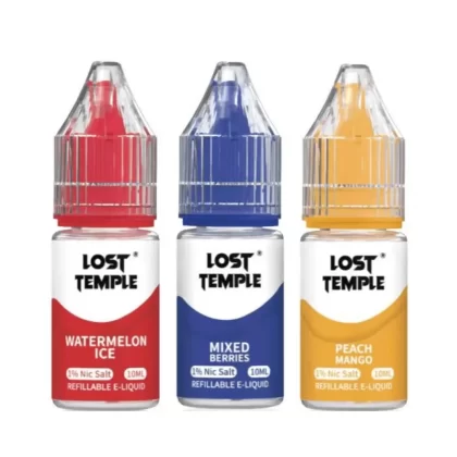 Lost Temple Nic Salts 10ml (BOX OF 10) - Fizzy VMT / 10mg