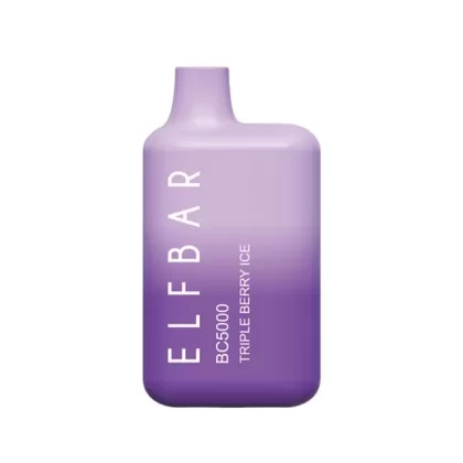 ELF BAR TRIPPLE BERRY BC5000 DISPOSABLE POD - Vapebar Pk