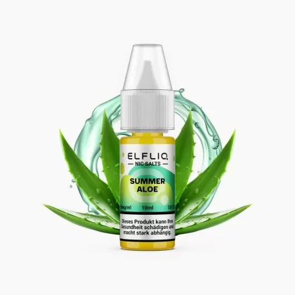 ELFLIQ Summer Aloe ?️| E-Liquid (10mg) by ELFBAR
