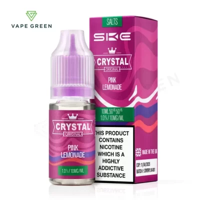 Pink Lemonade Nic Salt E-Liquid by SKE Crystal - Eliquidsupply